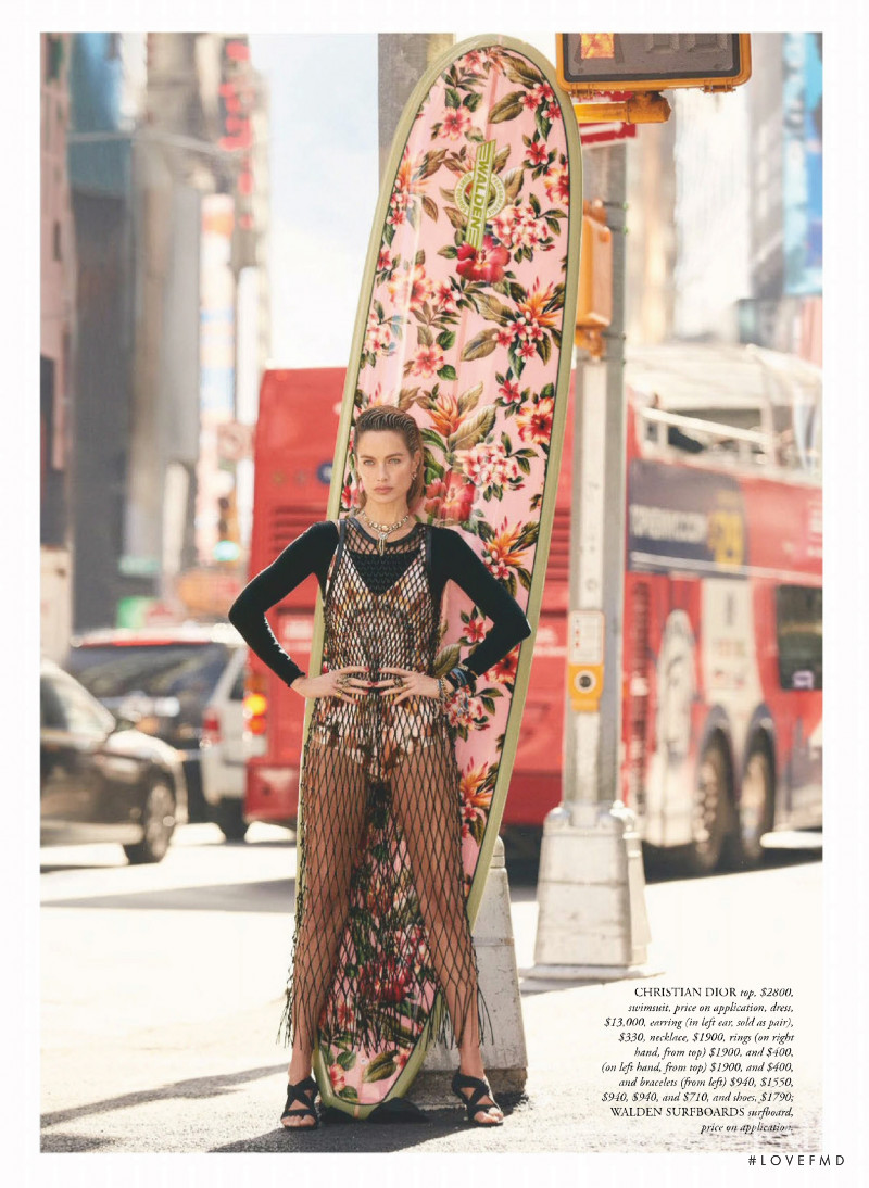 Carolyn Murphy featured in Surf City, April 2019