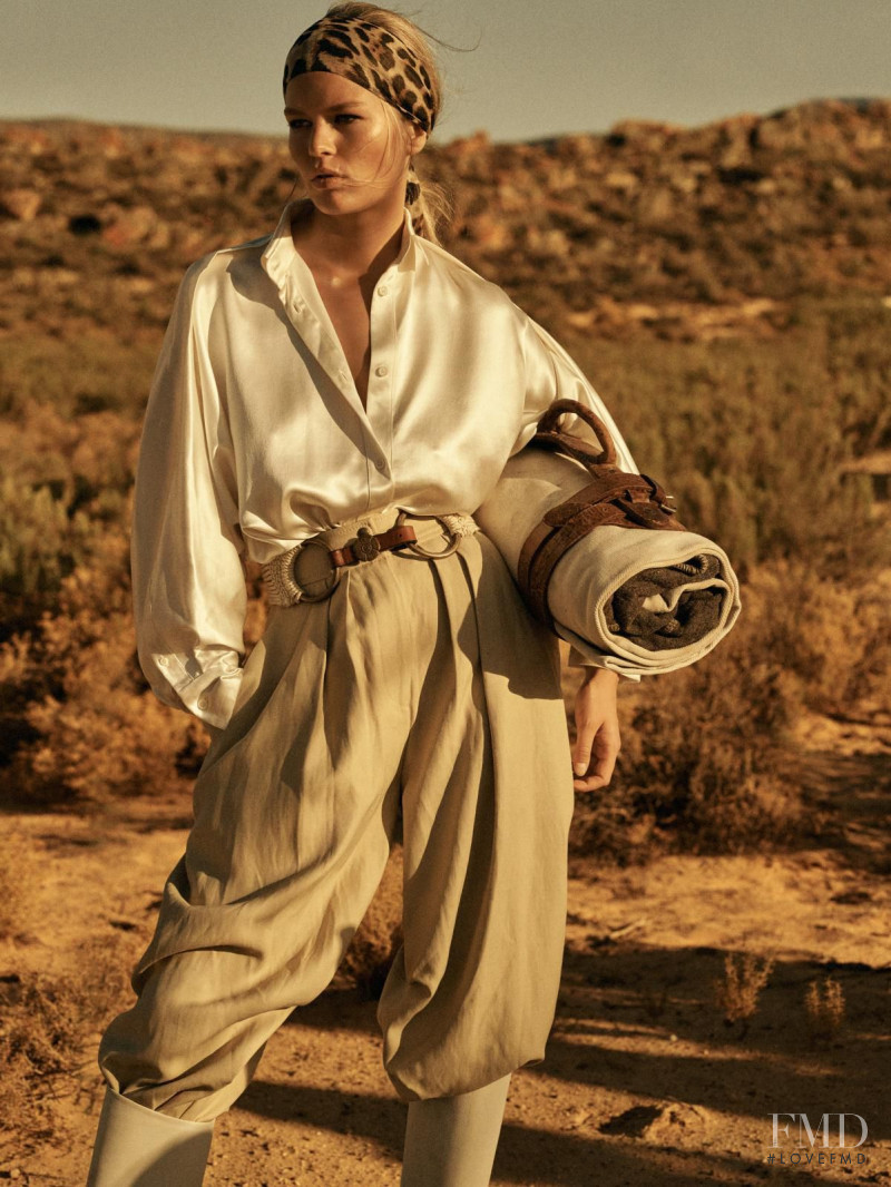 Anna Ewers featured in Out Of Africa, April 2019