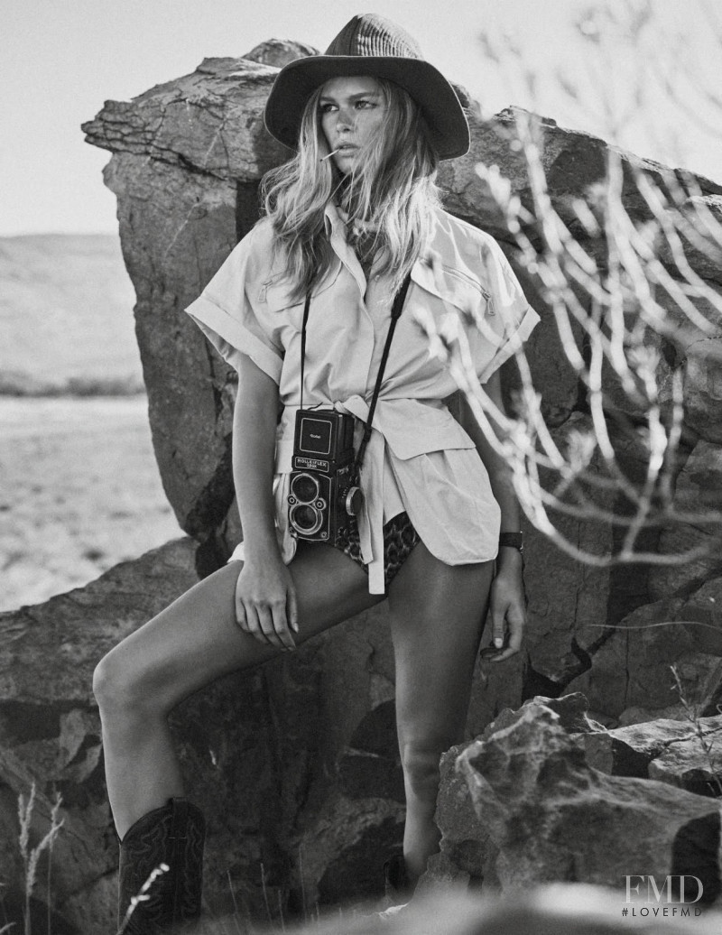 Anna Ewers featured in Out Of Africa, April 2019