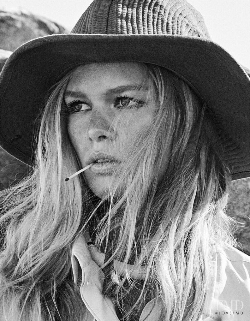 Anna Ewers featured in Out Of Africa, April 2019