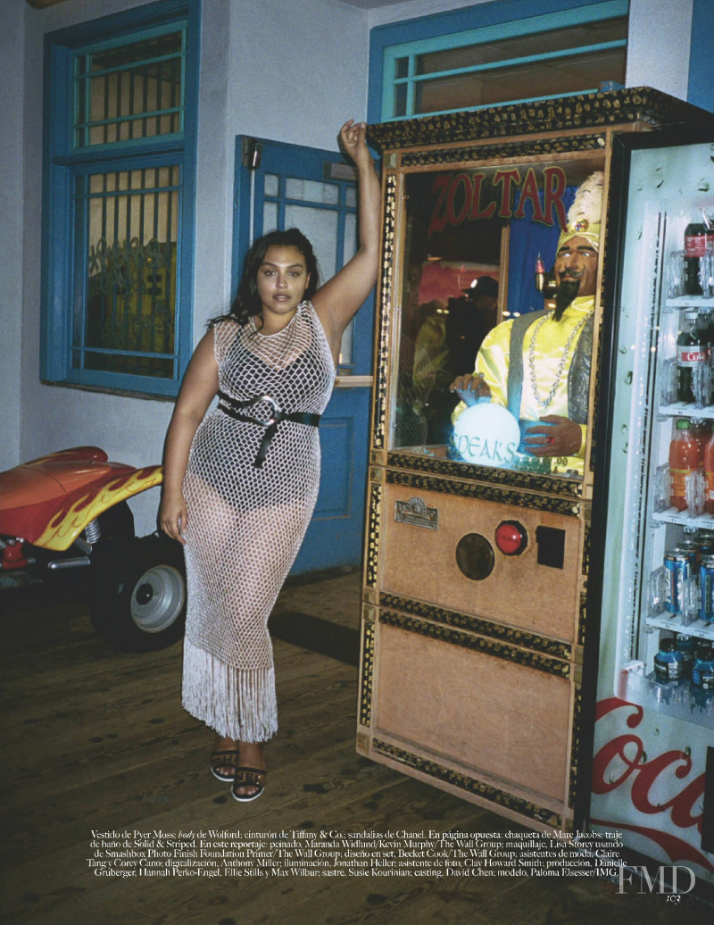 Paloma Elsesser featured in Tarde Libre, April 2019