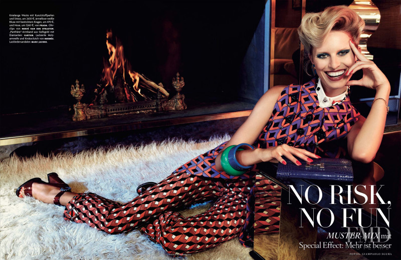 Karolina Kurkova featured in No Risk No Fun, November 2012