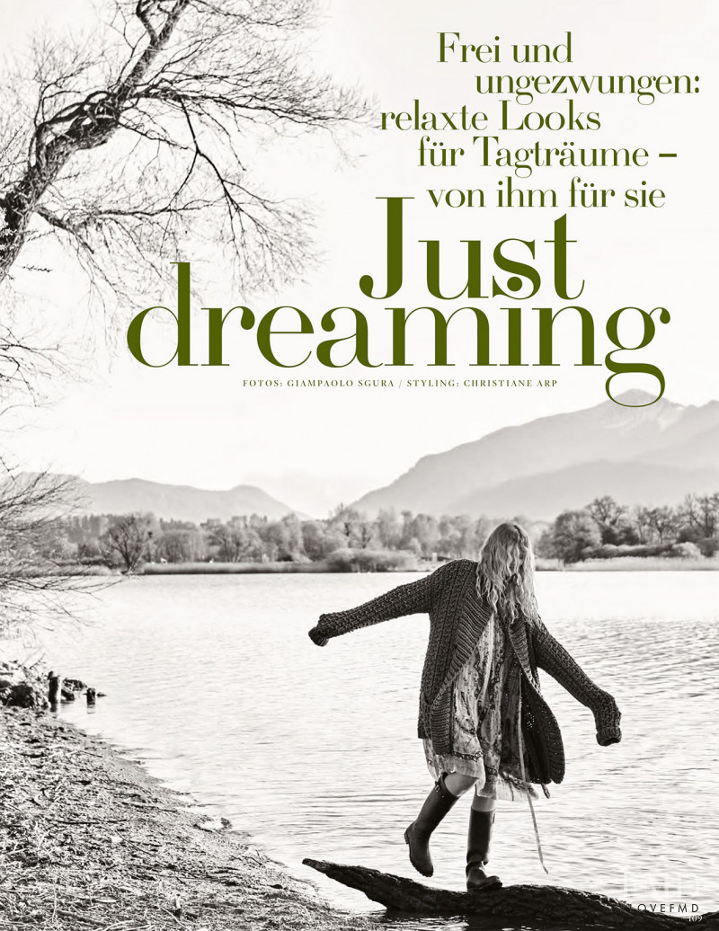 Aliz Menyhert featured in Just Dreaming, June 2016