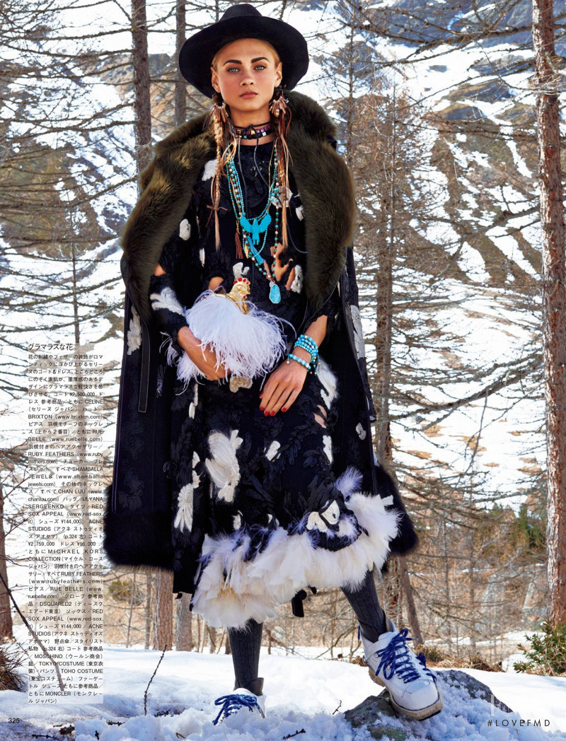 Anna Selezneva featured in Sacred Tribes of Mont cervin, October 2015