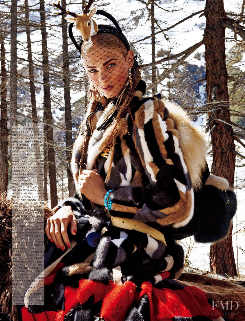 Anna Selezneva featured in Sacred Tribes of Mont cervin, October 2015