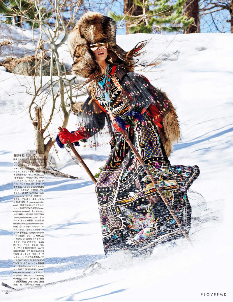 Anna Selezneva featured in Sacred Tribes of Mont cervin, October 2015