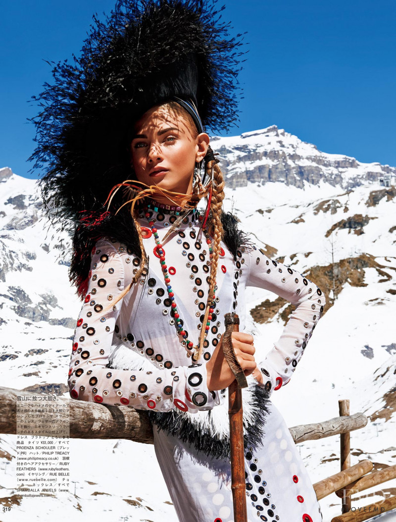 Anna Selezneva featured in Sacred Tribes of Mont cervin, October 2015