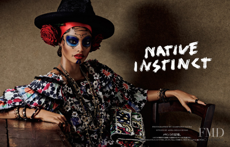 Malaika Firth featured in Native instinct, April 2015