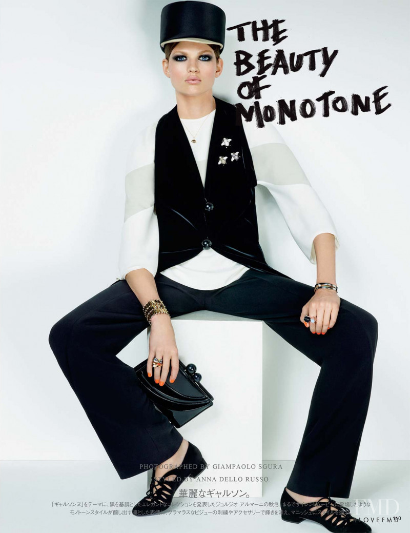 Bette Franke featured in The Beauty Of Monotone, August 2013