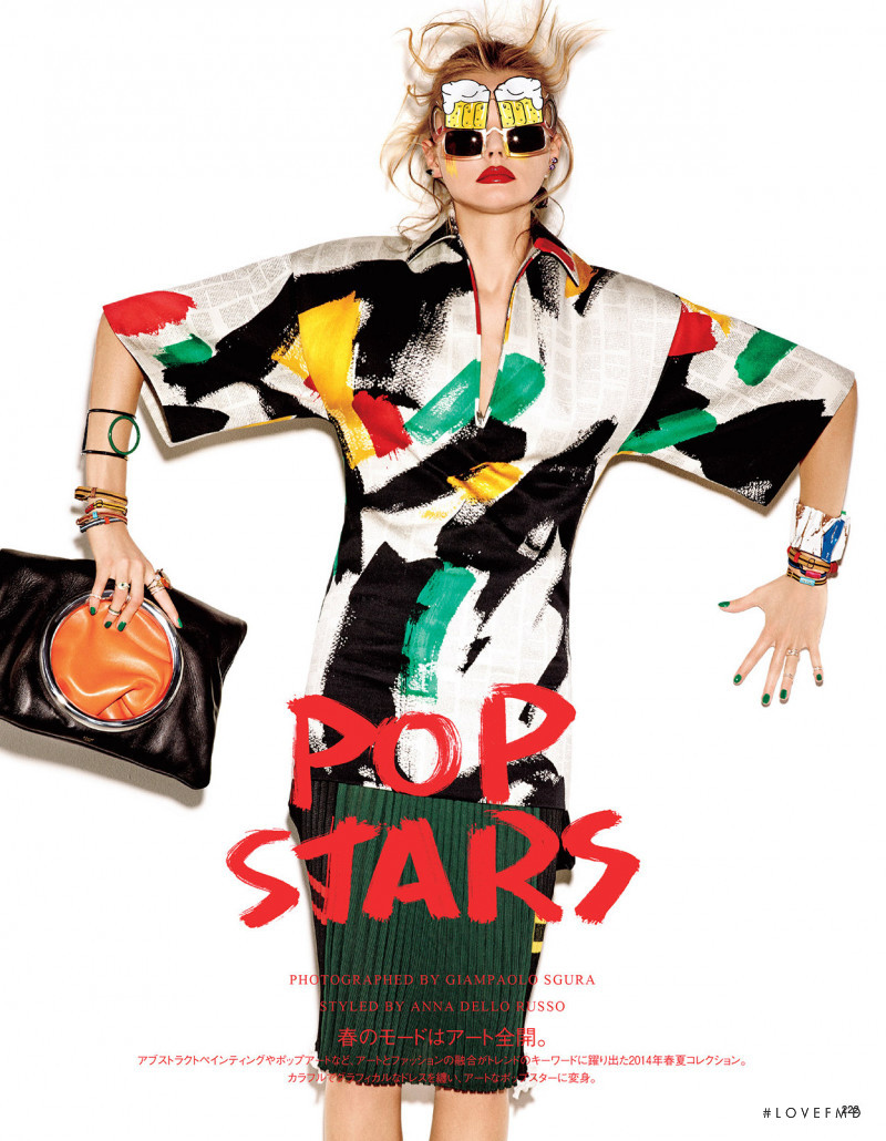 Magdalena Frackowiak featured in Pop Stars, March 2014