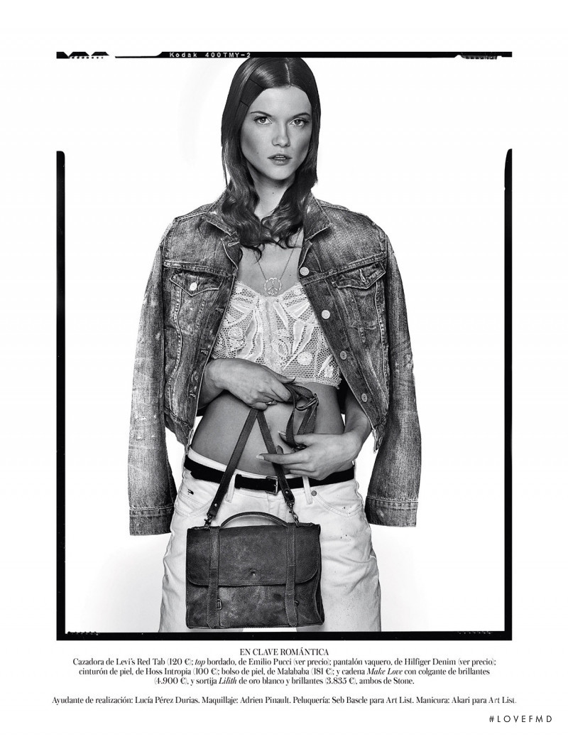 Kasia Struss featured in Born in the USA, April 2012