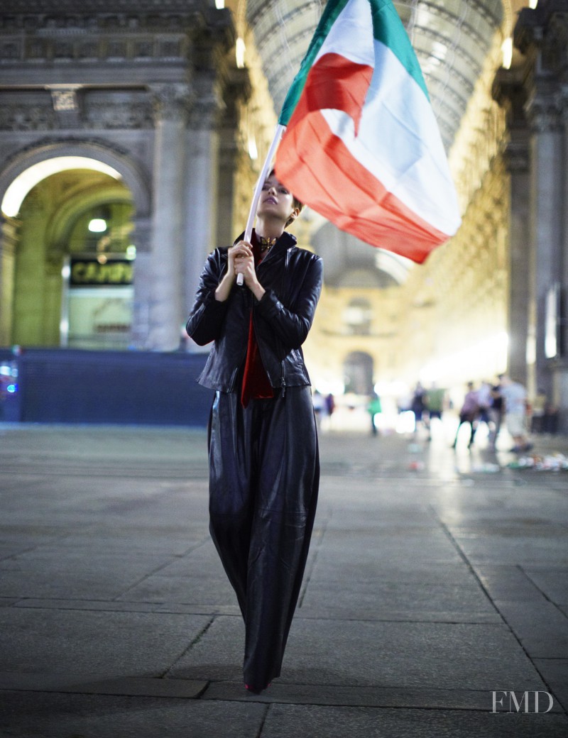 Stella Maxwell featured in One Night In Milan, October 2012