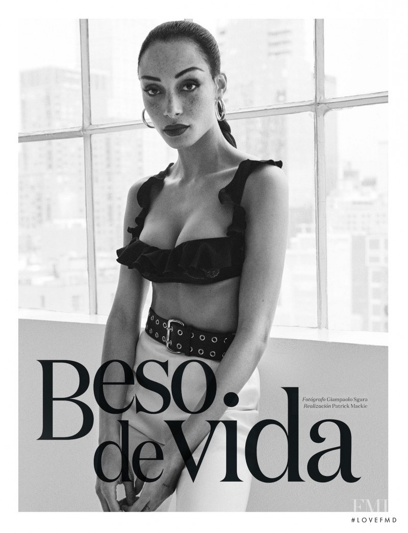 Adwoa Aboah featured in Beso de Vida, April 2017