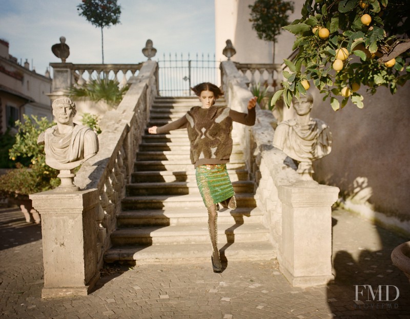 Marte Mei van Haaster featured in Rome Adventure, September 2012