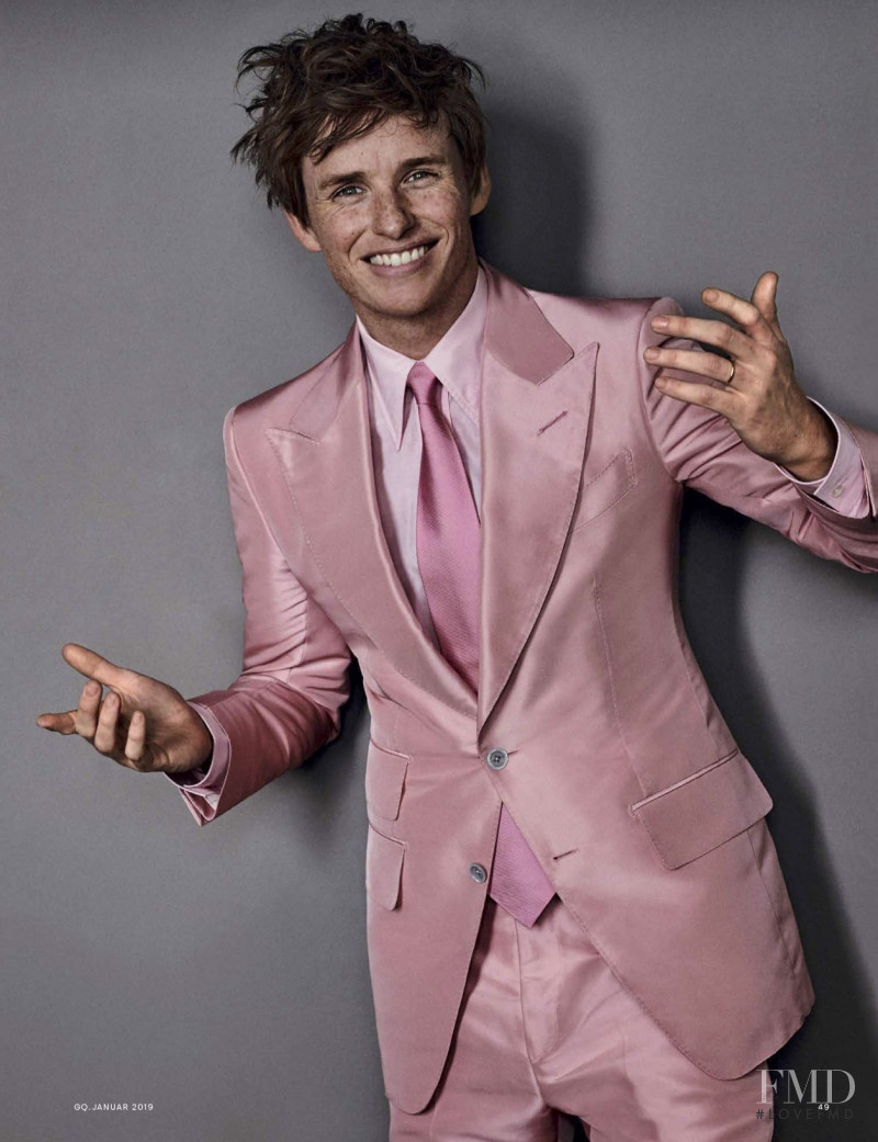 Eddie Redmayne, January 2019