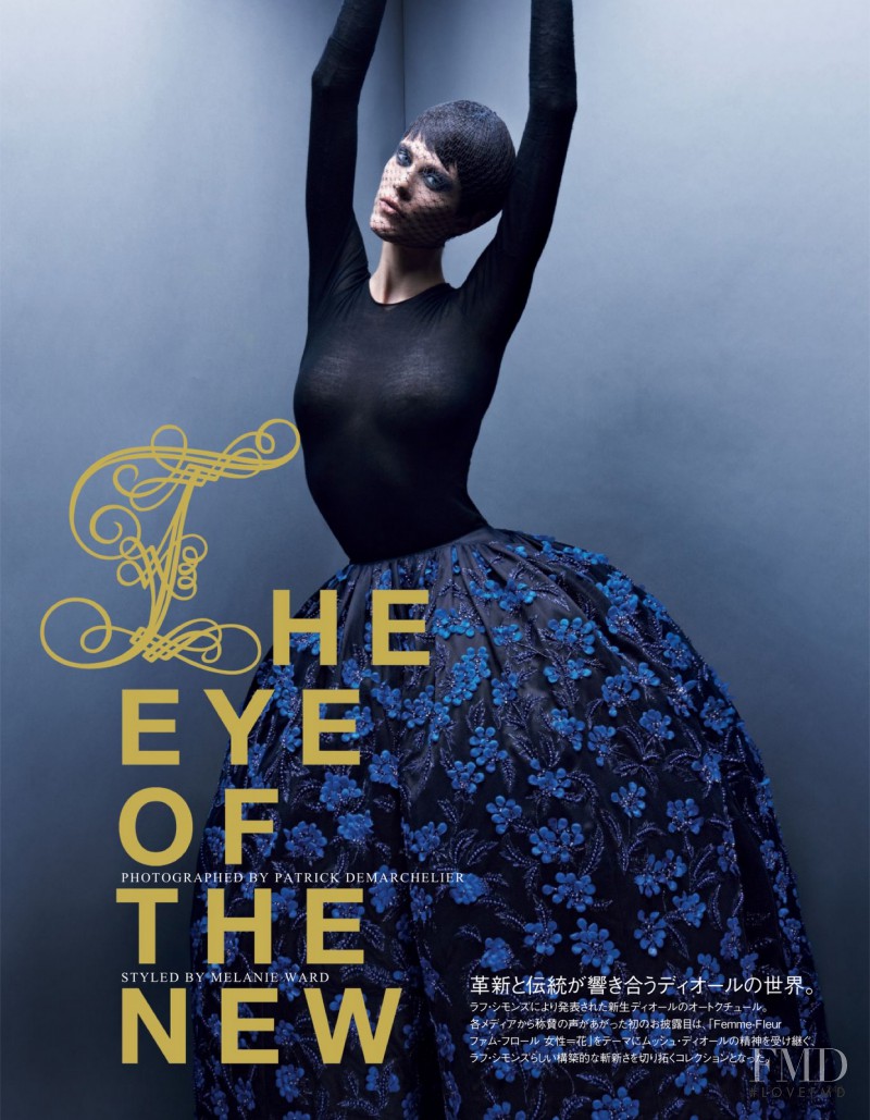 Aymeline Valade featured in The Eye Of The New, November 2012