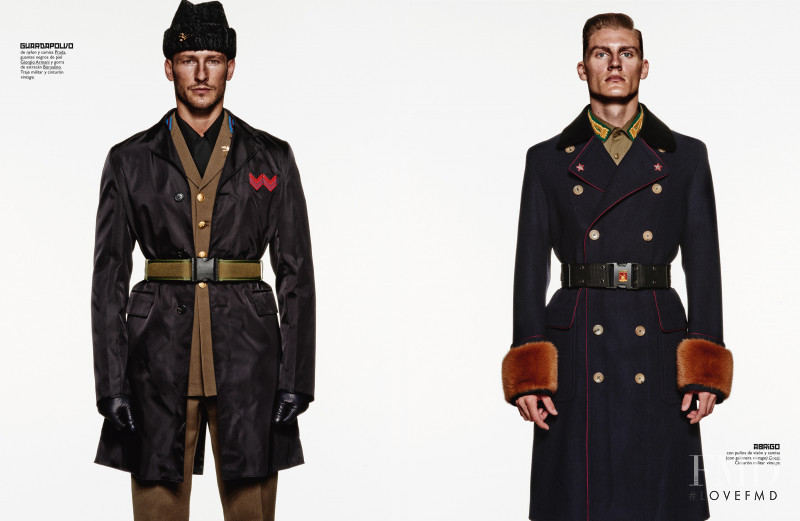 Mikkel Jensen featured in The Uniform Men, September 2015