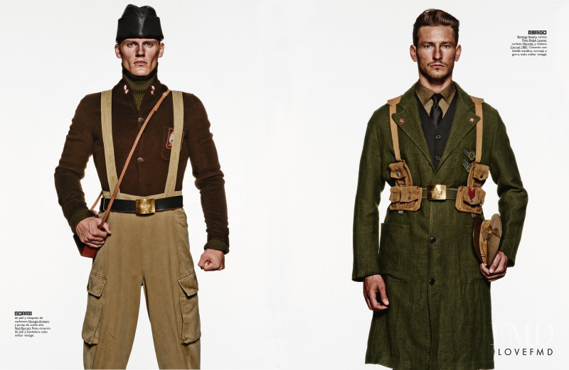 Mikkel Jensen featured in The Uniform Men, September 2015