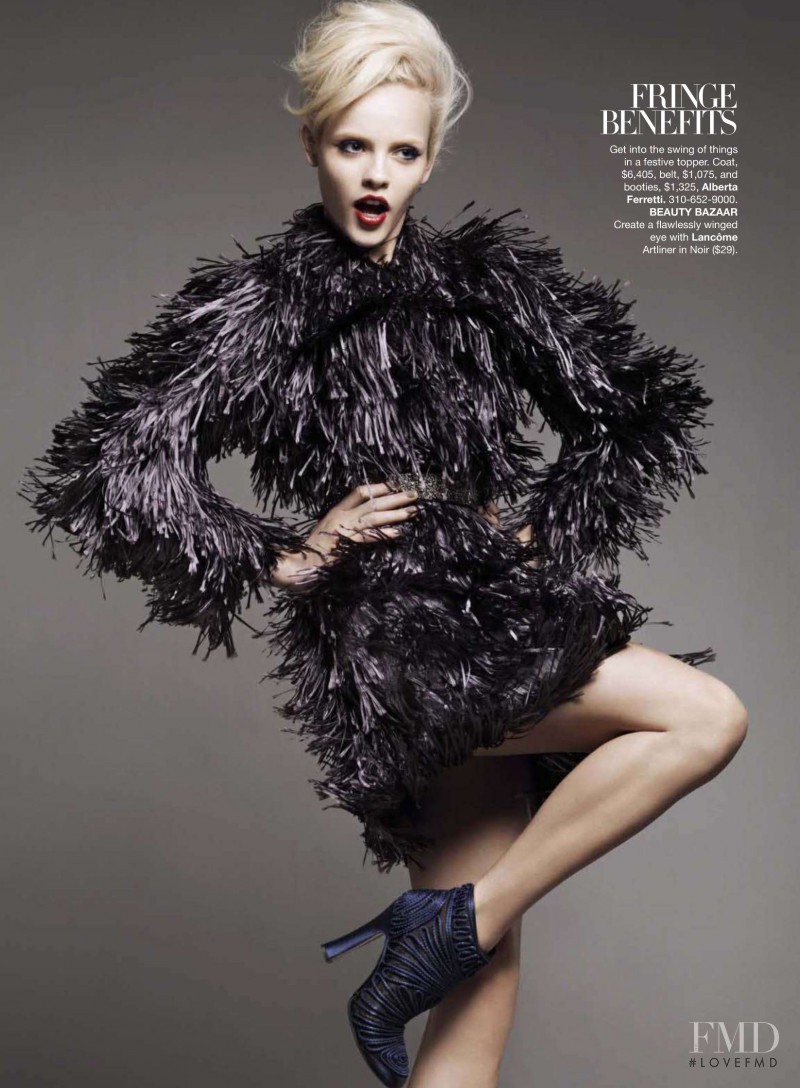 Ginta Lapina featured in The Season\'s Riches, June 2010