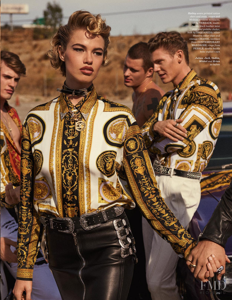 Hailey Clauson featured in Sons of Aloha, February 2018