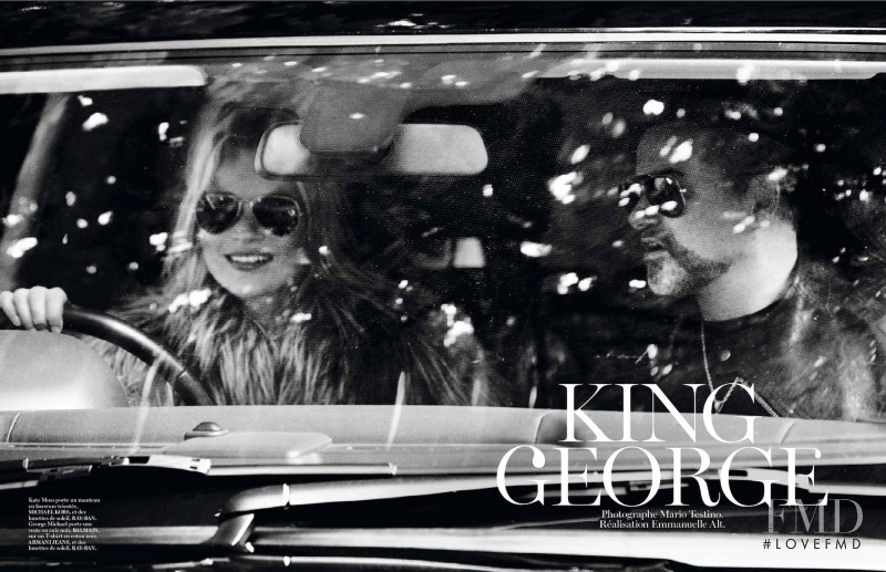 Kate Moss featured in George Is Back, October 2012