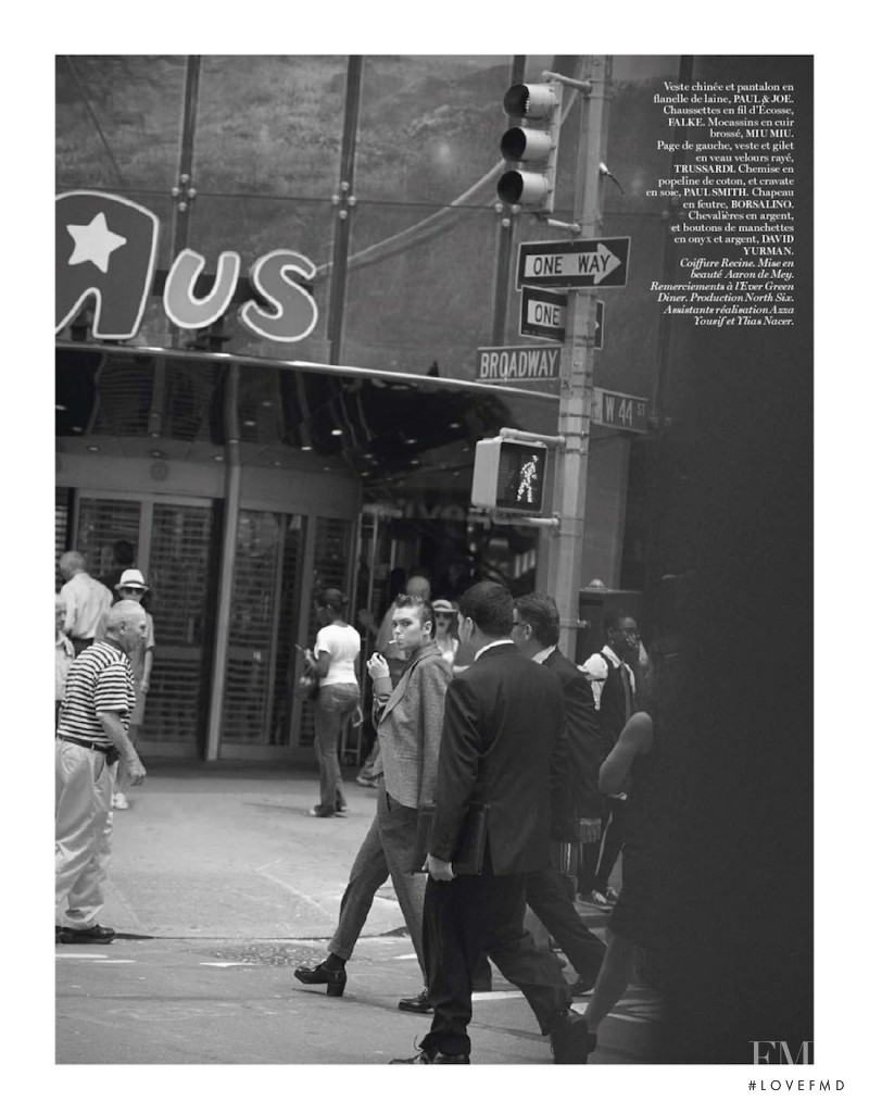 Arizona Muse featured in New Kid In Town, October 2012