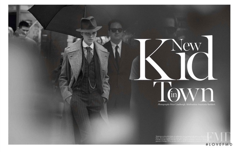 Arizona Muse featured in New Kid In Town, October 2012