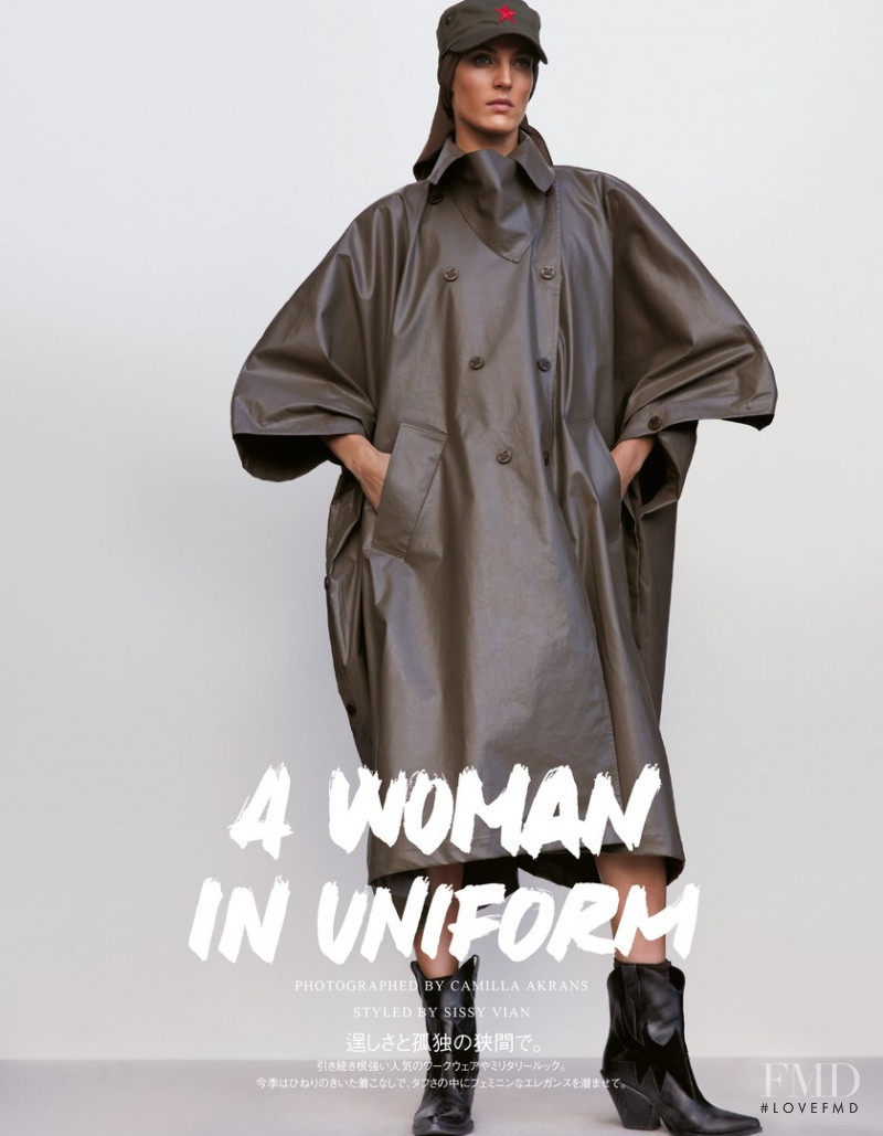Othilia Simon featured in A Woman in Uniform, April 2019