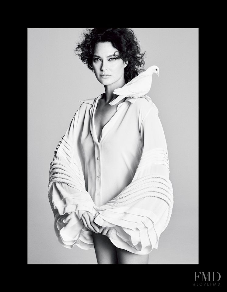Shalom Harlow featured in Shalom’s Voice of Freedom, April 2019