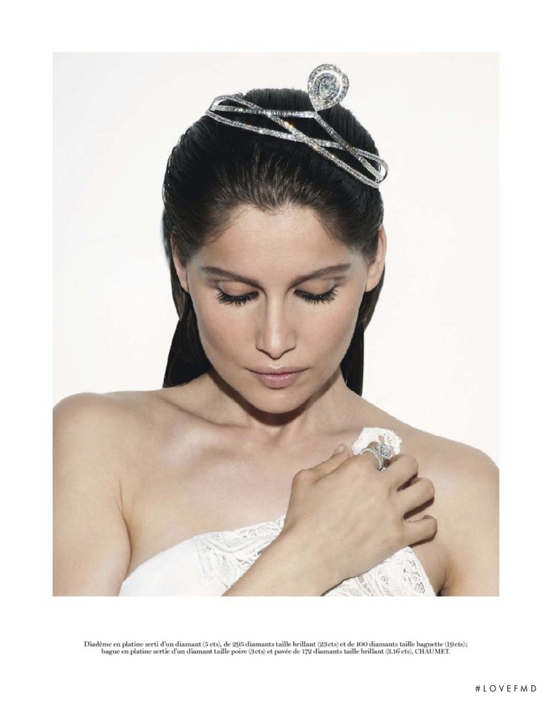 Laetitia Casta featured in La Collectionneuse, October 2012