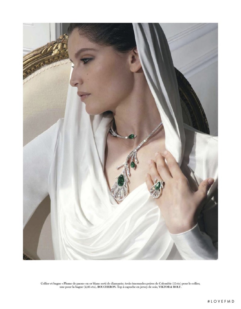 Laetitia Casta featured in La Collectionneuse, October 2012