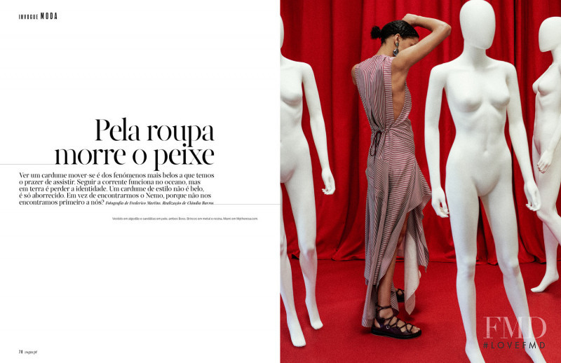 Carla Pereira featured in Pela Roupa Morre O Peixe, March 2019