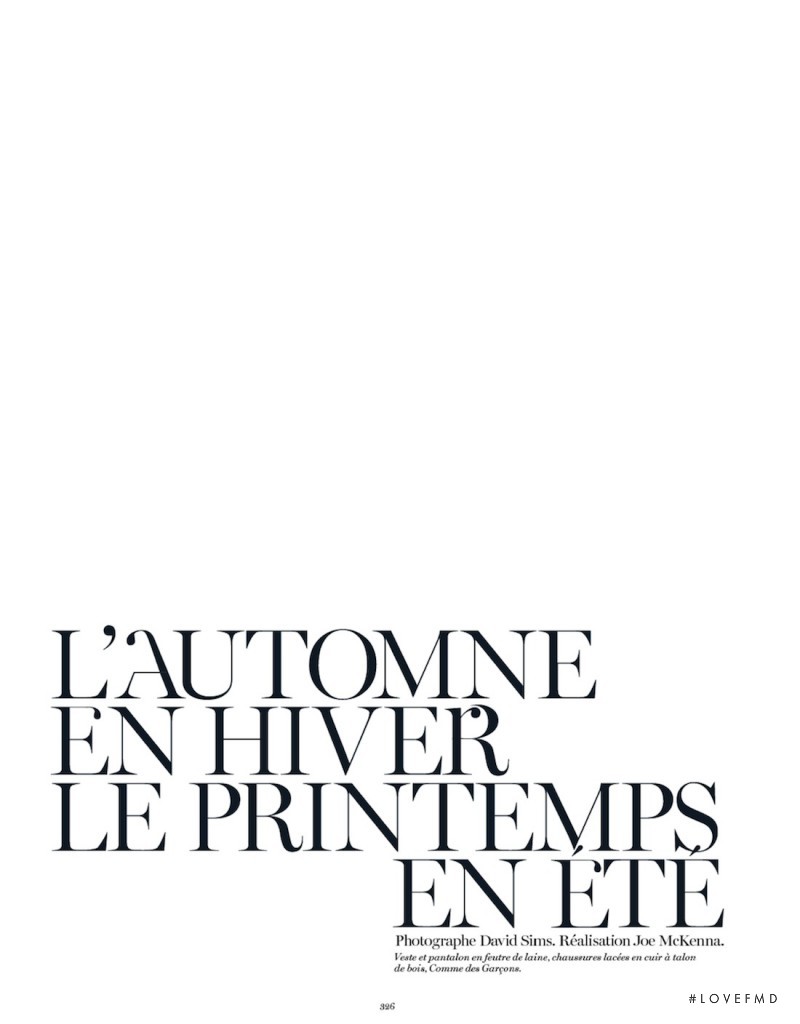 L\'Automne En Hiver Le Printemps En Éte, October 2012