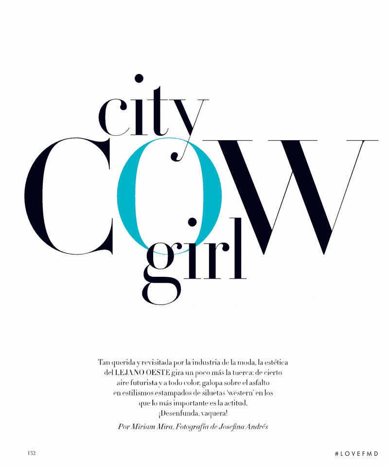 City Cow Girl, April 2019