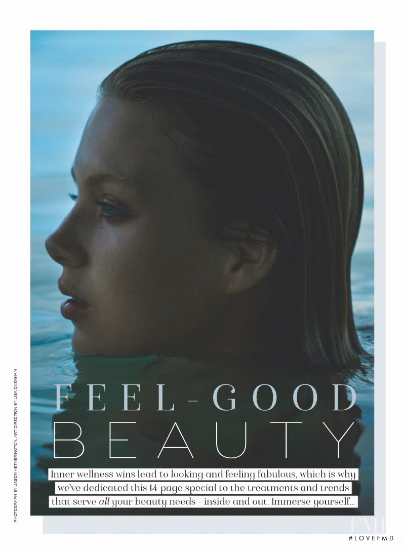 Tes Linnenkoper featured in Feel-Good Beauty, May 2019