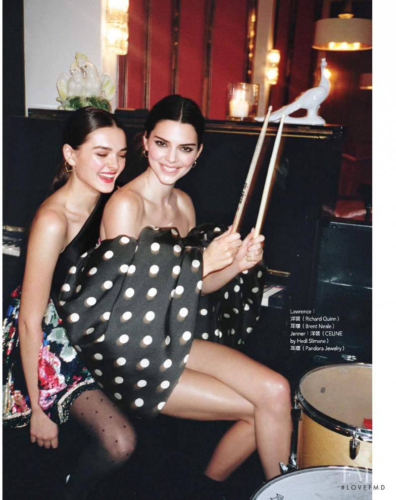 Kendall Jenner featured in Making a scene, April 2019