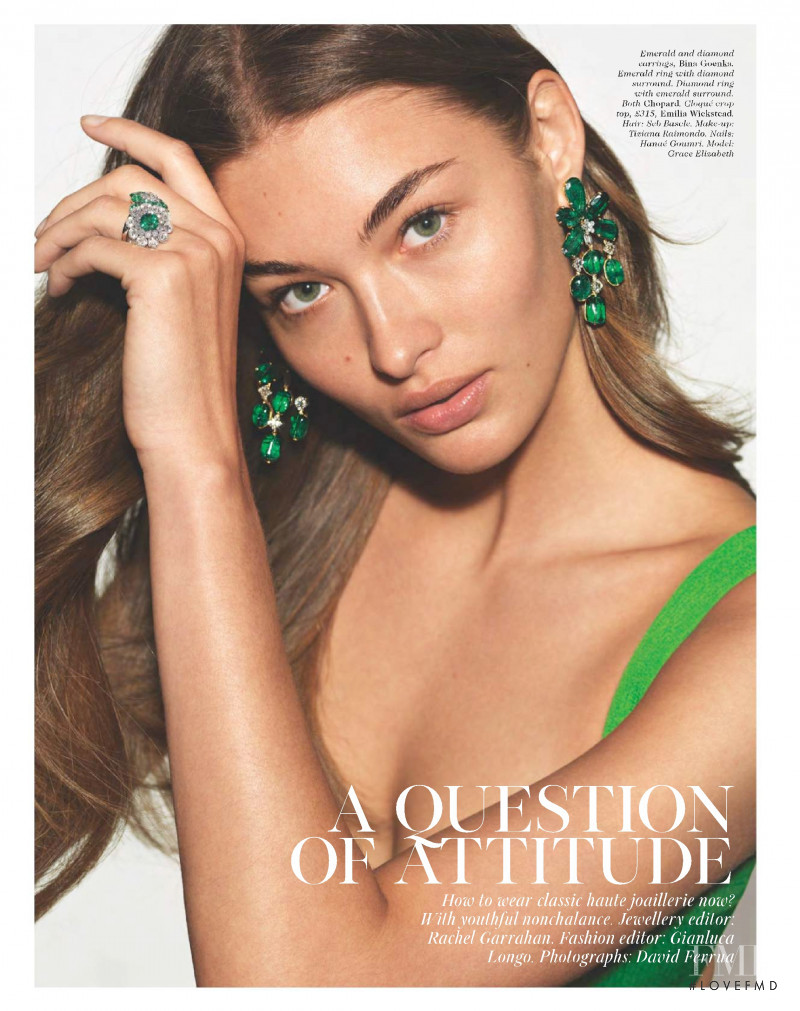 Grace Elizabeth featured in A Question Of Attitude, May 2019