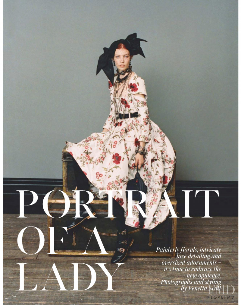 Remington Williams featured in Portrait of a Lady, May 2019