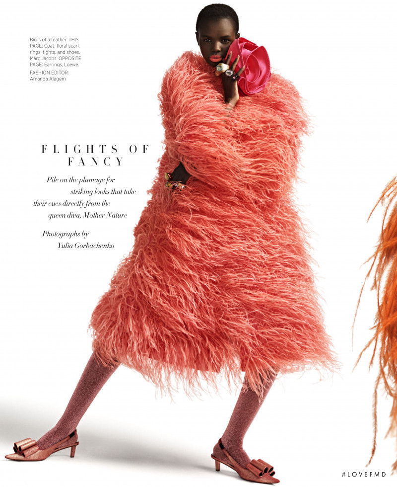 Akiima Ajak featured in Flights of Fancy, April 2019