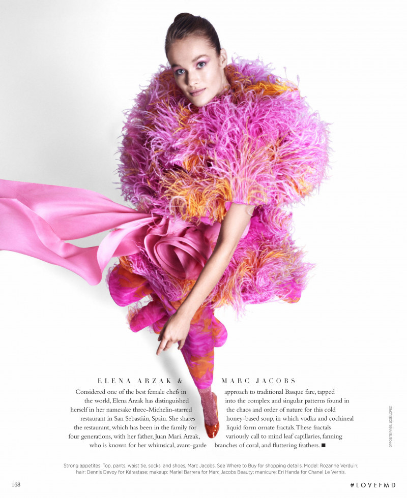 Rozanne Verduin featured in Fashion Plates, April 2019