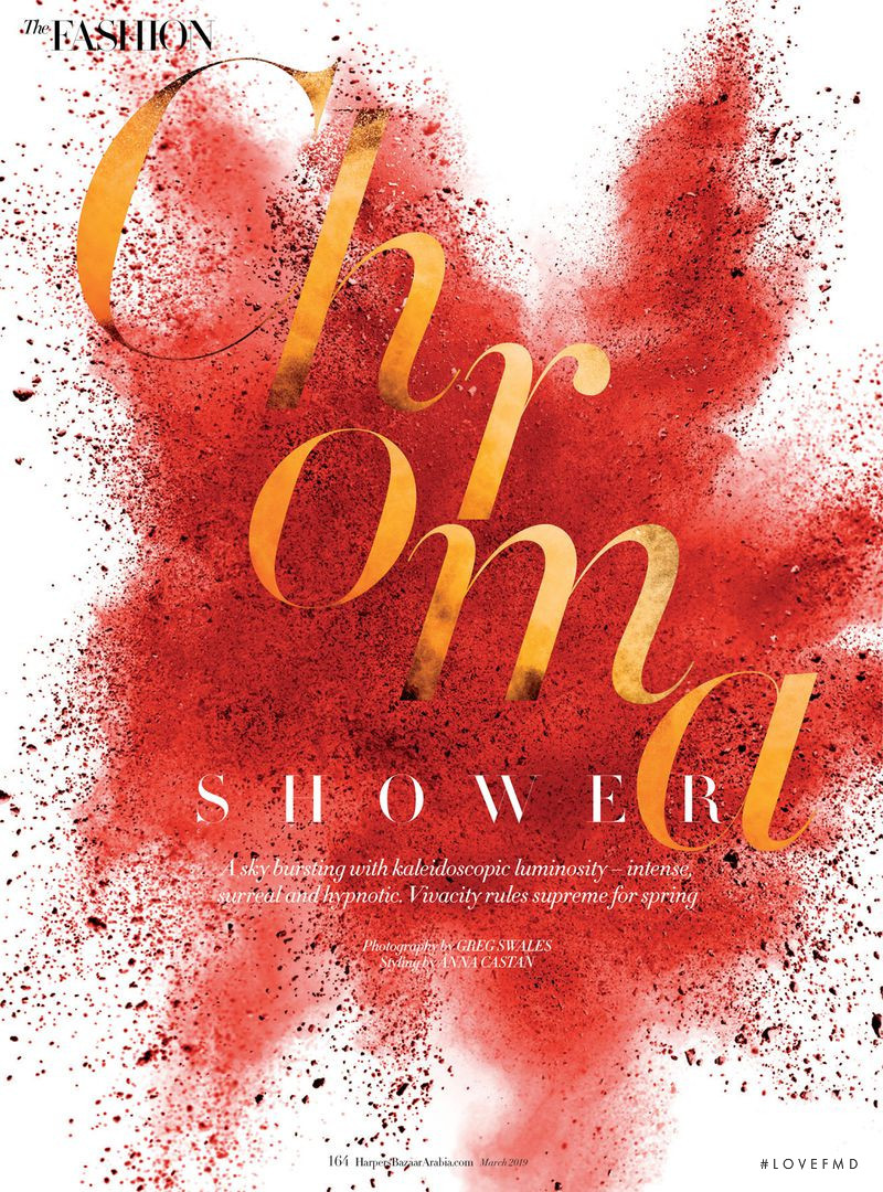 Chroma Shower, March 2019