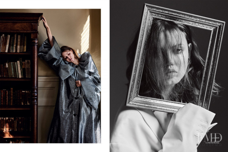 Lindsey Wixson featured in Natural Science, March 2019