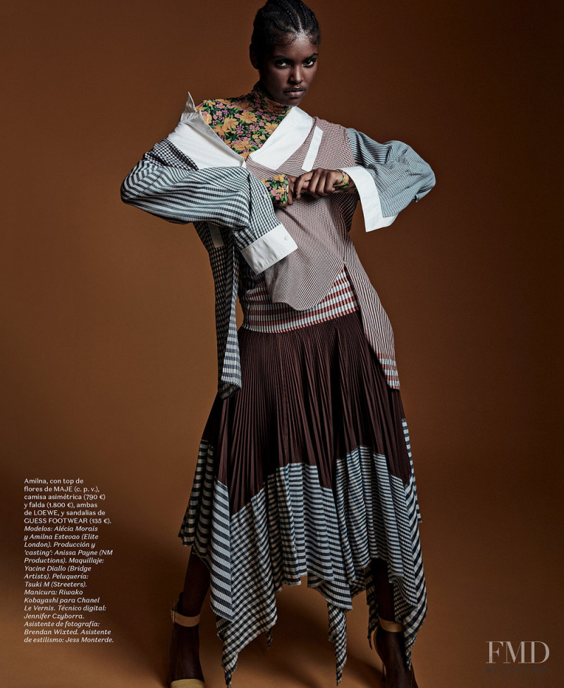 Amilna Estevão featured in Mirar a África, January 2019