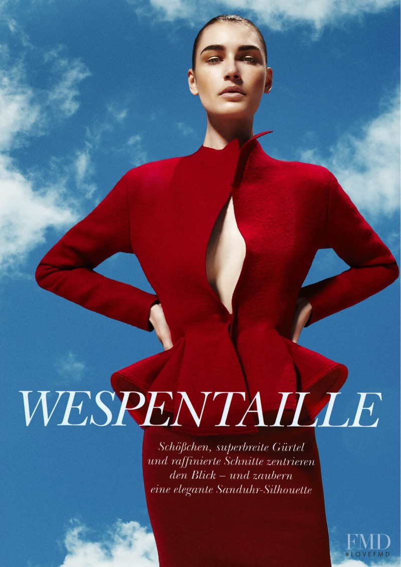 Eugenia Volodina featured in Wespentaille, September 2012