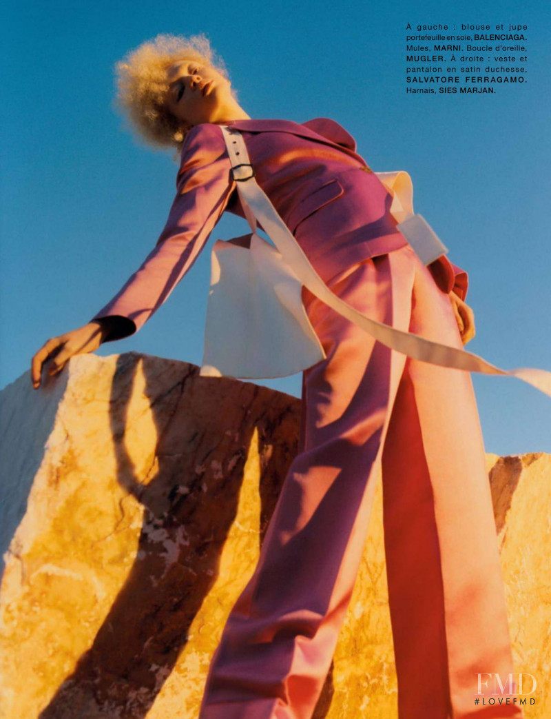 Thais Borges featured in Salutation Au Soleil, March 2019