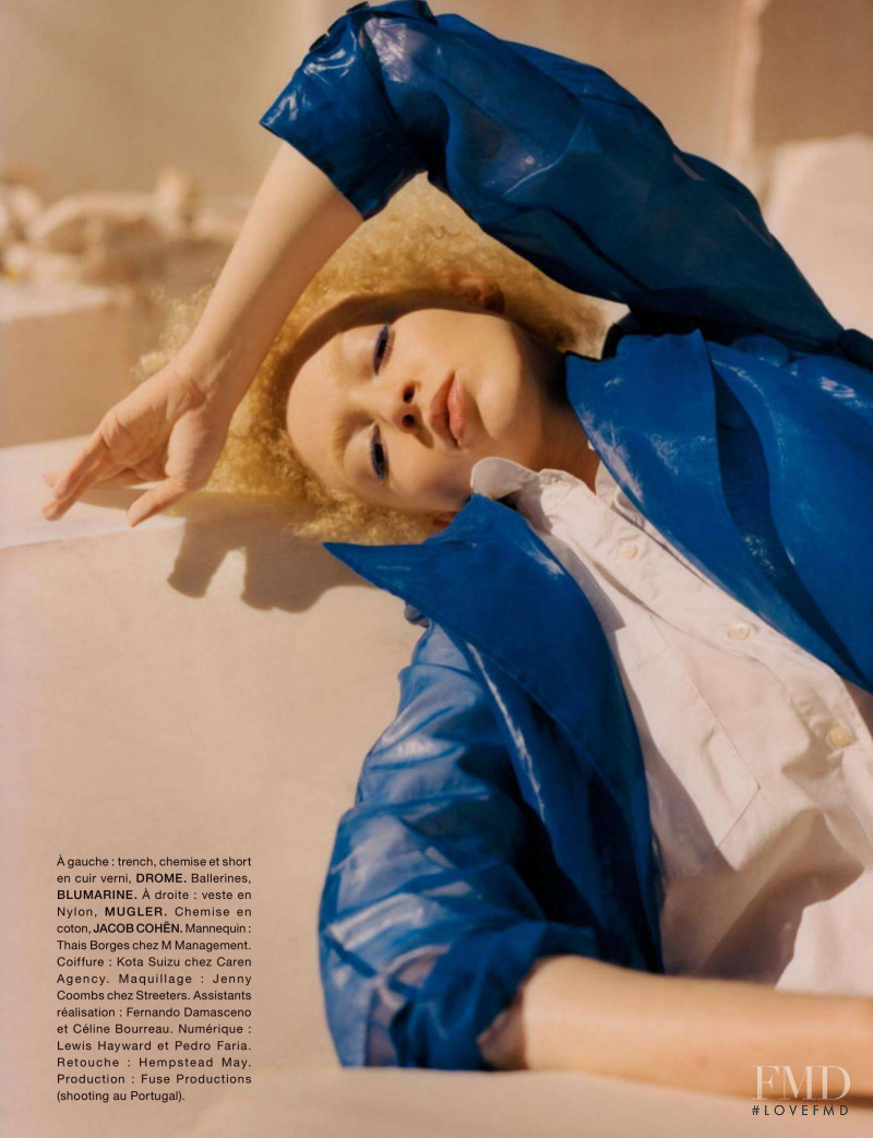 Thais Borges featured in Salutation Au Soleil, March 2019