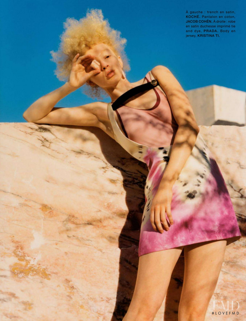 Thais Borges featured in Salutation Au Soleil, March 2019