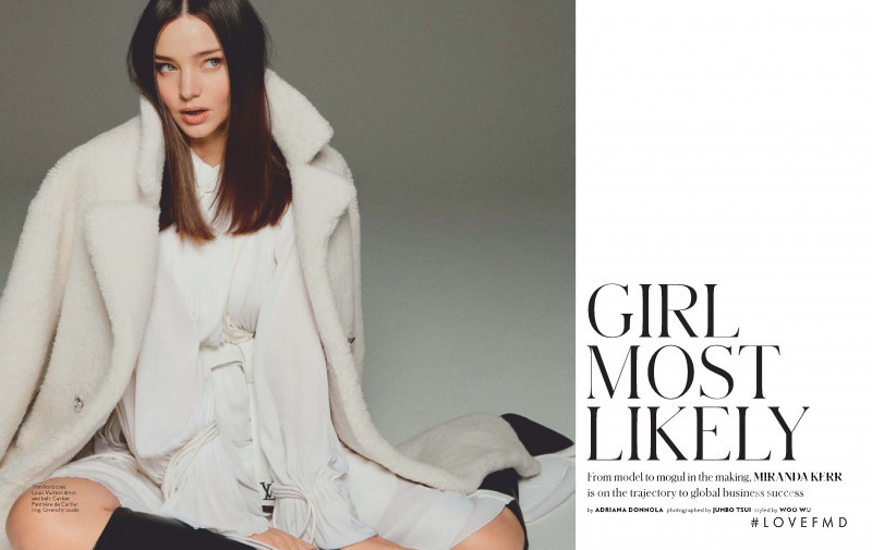 Miranda Kerr featured in Girl Most Likely, April 2019