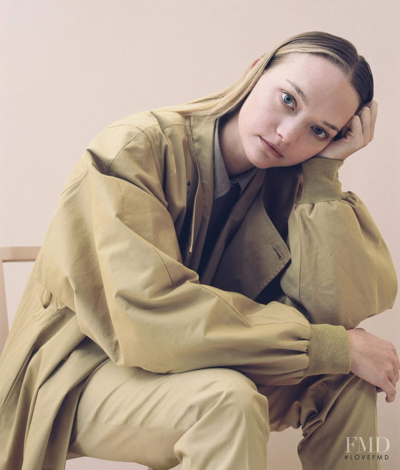 Gemma Ward featured in Modern Classic Khaki, May 2019