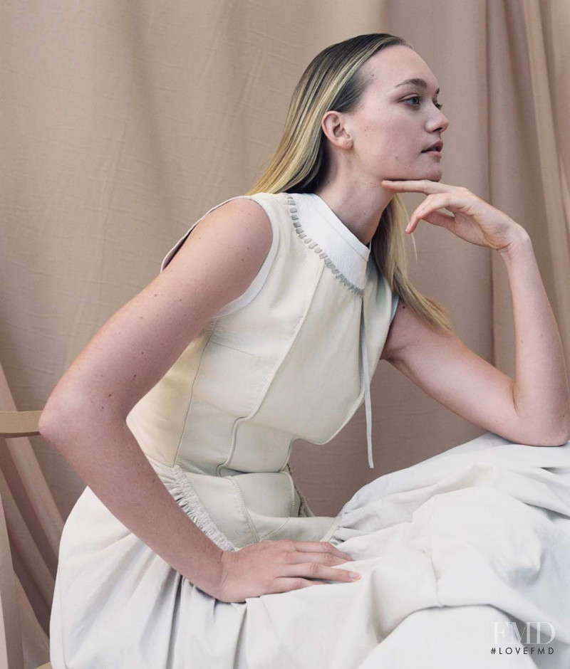 Gemma Ward featured in Modern Classic Khaki, May 2019